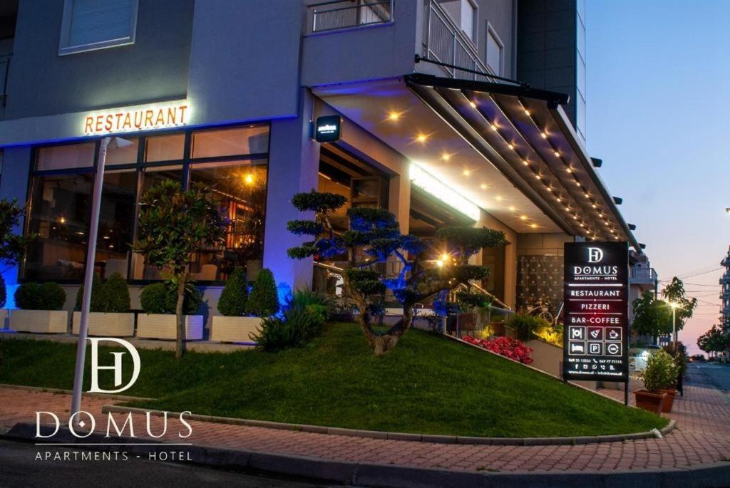 Domus Hotel & Apartments Shengjin Bagian luar foto