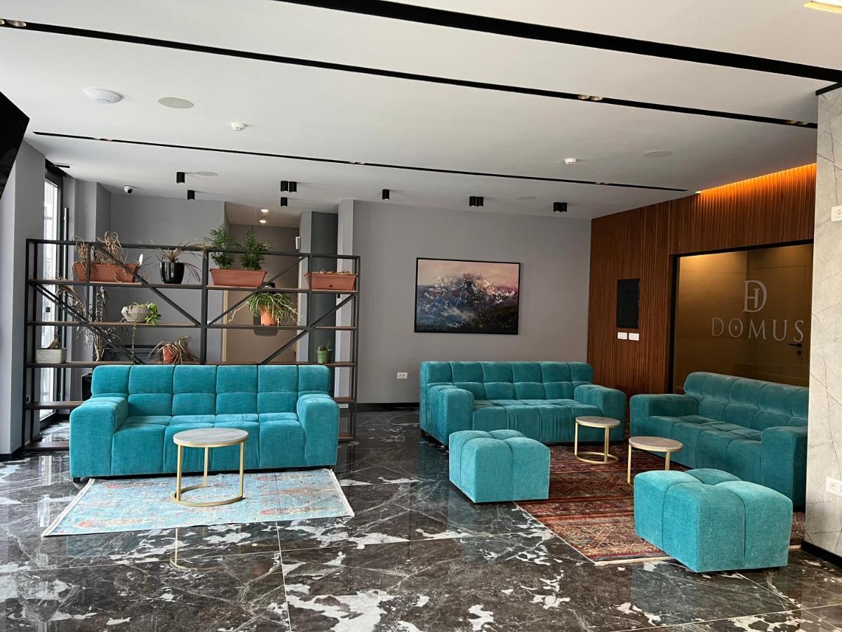 Domus Hotel & Apartments Shengjin Bagian luar foto